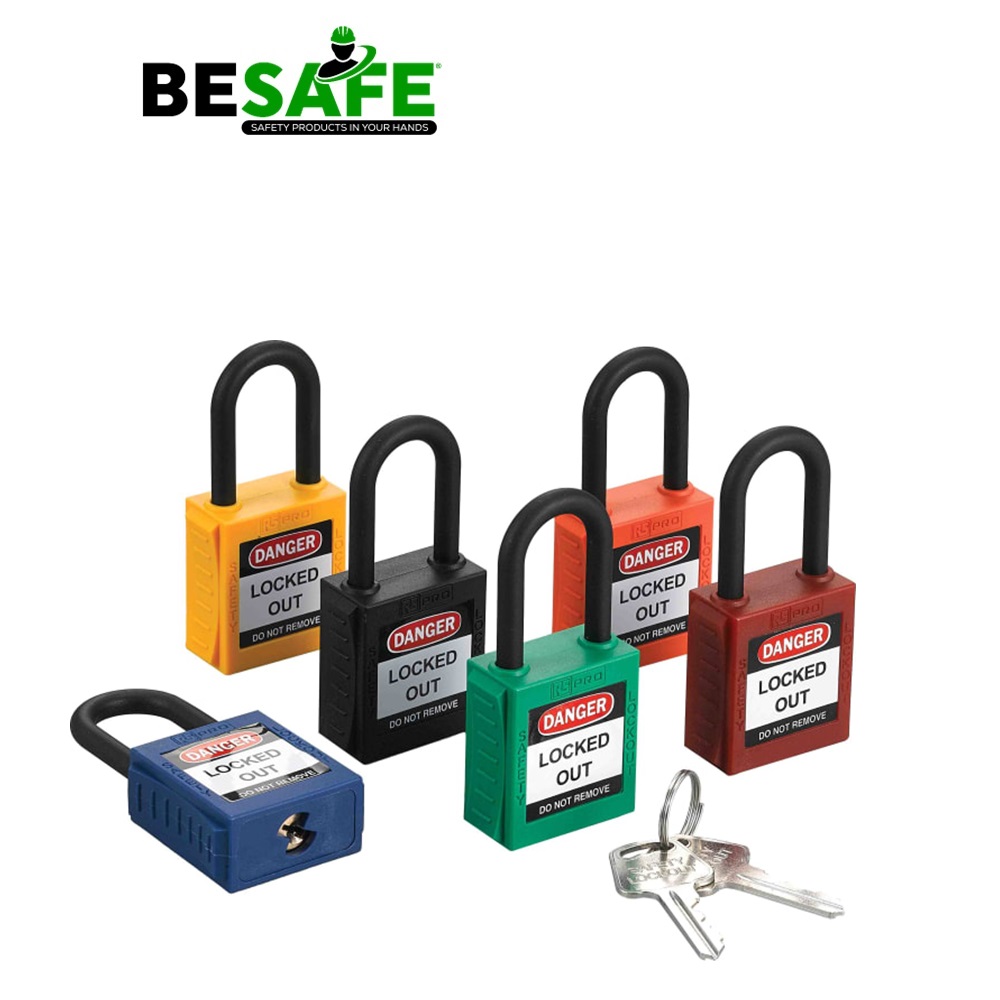 CANDADO DIELECTRICO PARA BLOQUEO BESAFE EP8531RED – VYM Honduras