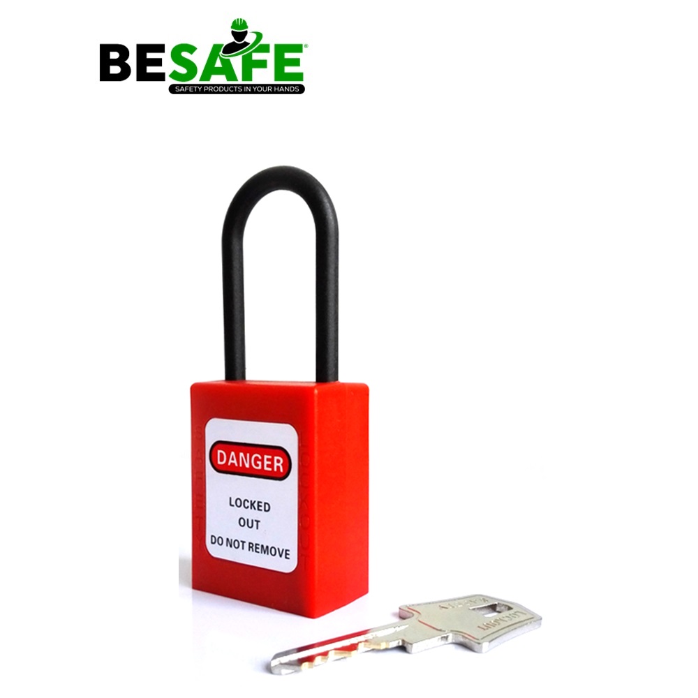 CANDADO DIELECTRICO PARA BLOQUEO BESAFE EP8531RED – VYM Honduras