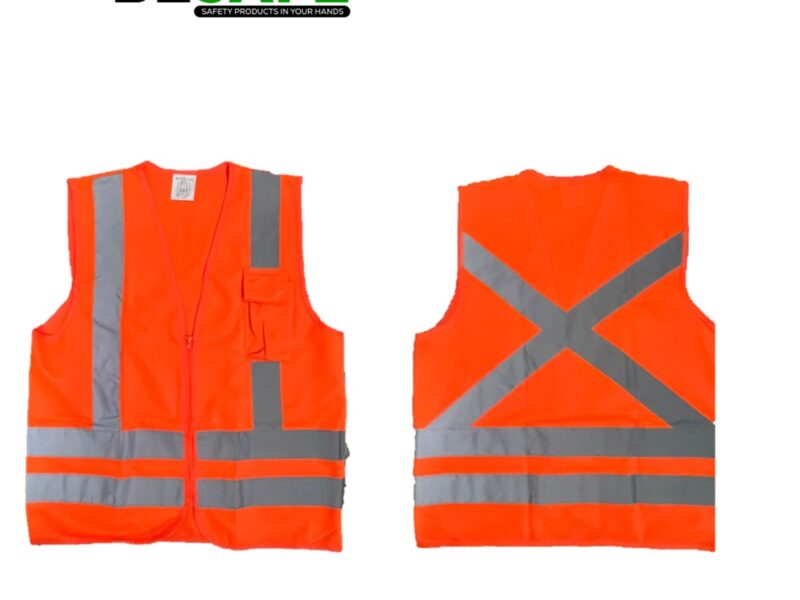 CHALECO REFLECTIVO ZIPPER BESAFE SV11