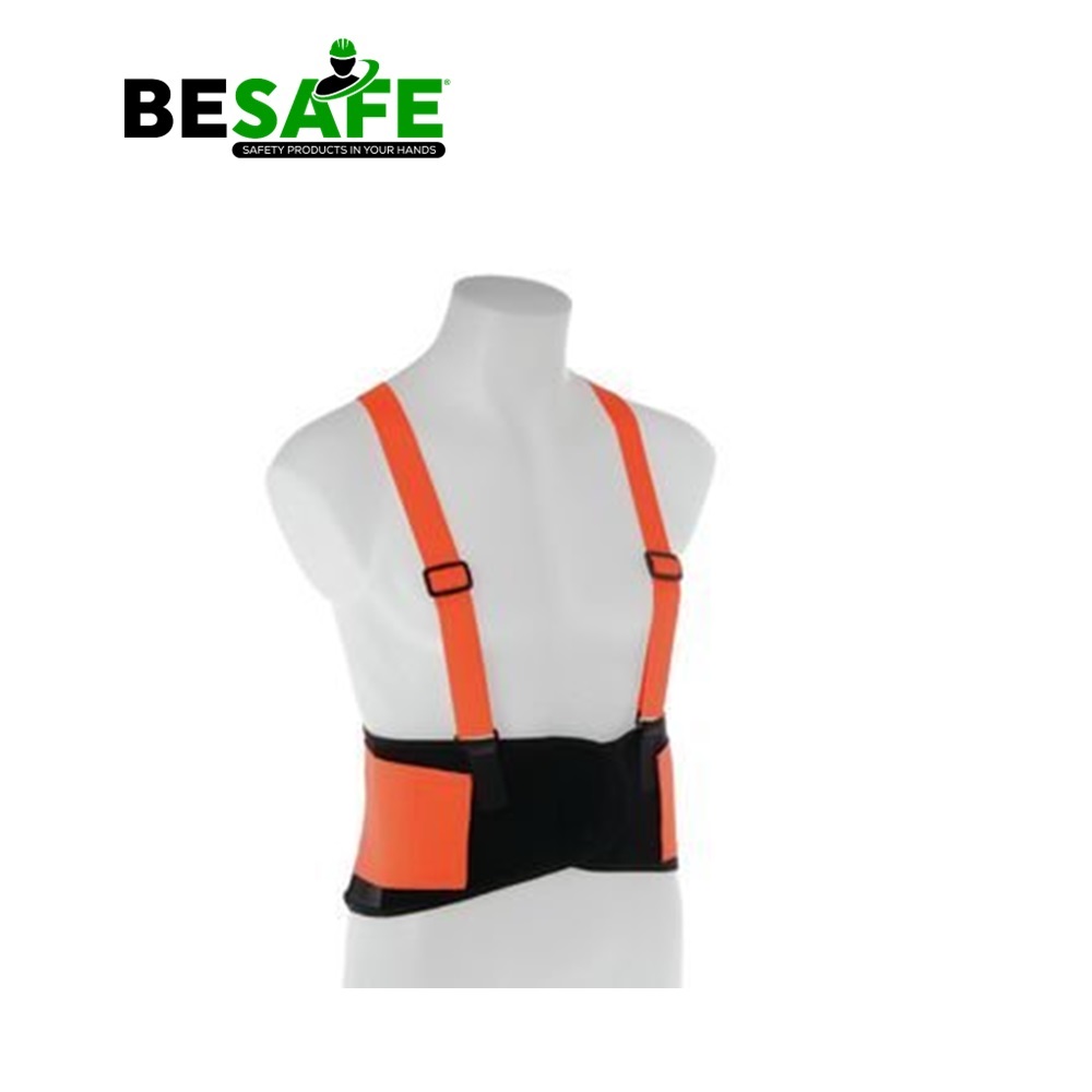 CINTURON LUMBAR REFLECTIVO BE-SAFE NARANJA – VYM Honduras