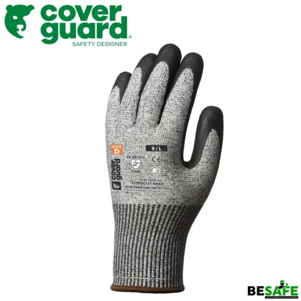 SHOKE - Guantes anticortes neopreno policiales nivel 5 - Guantes de trabajo  para las Fuerzas y Cuerpos de Seguridad - Protección de kevlar en la palma  y pulgar - Resistencia al corte