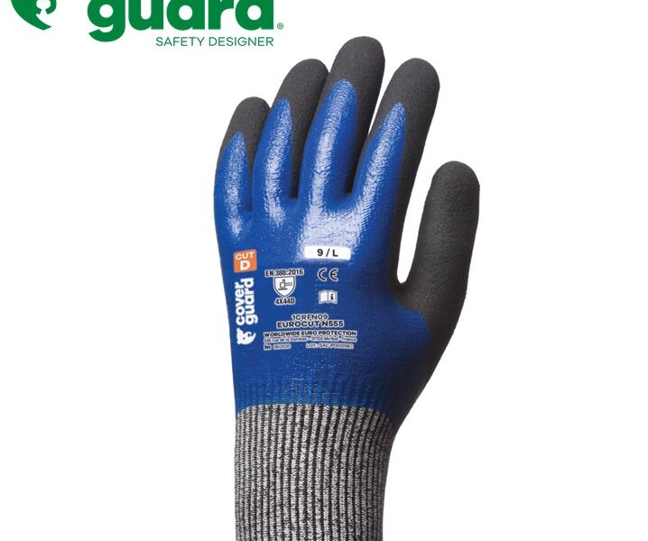 GUANTE RESISTENTE A CORTE RECUBRIMIENTO COMPLETO NITRILO COVERGUARD