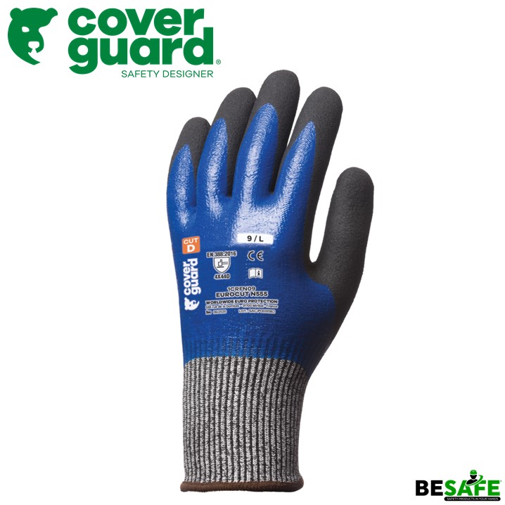  Guantes resistentes a cortes, revestimiento de nitrilo de  microespuma, nivel de corte ANSI A3, rendimiento de agarre superior,  duraderos, guantes de trabajo de seguridad para hombres y mujeres, ideales para  trabajo