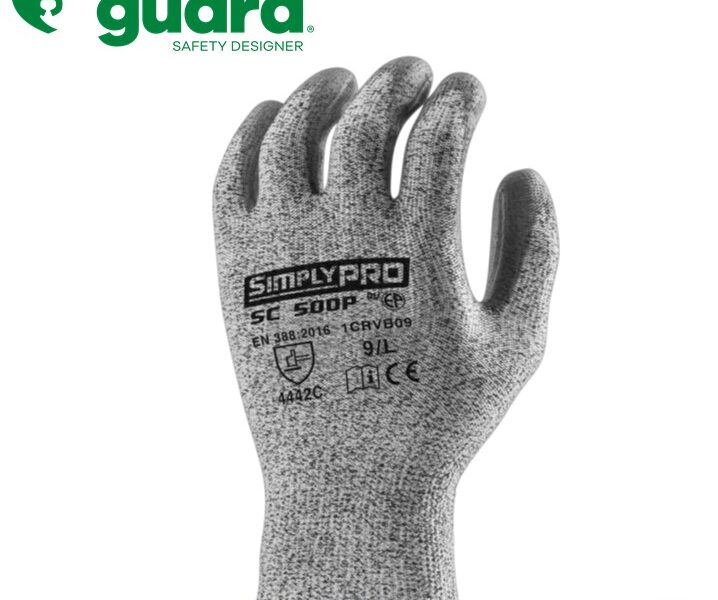 GUANTE RESISTENTE A CORTE NIVEL C REC DE PU COVERGUARD