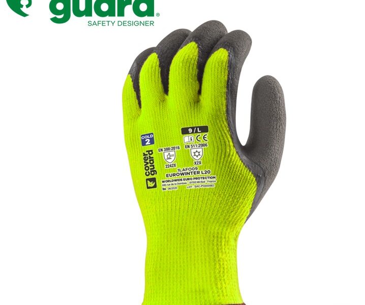 GUANTE PARA CUARTO FRIO PALMA DE LATEX COVERGUARD