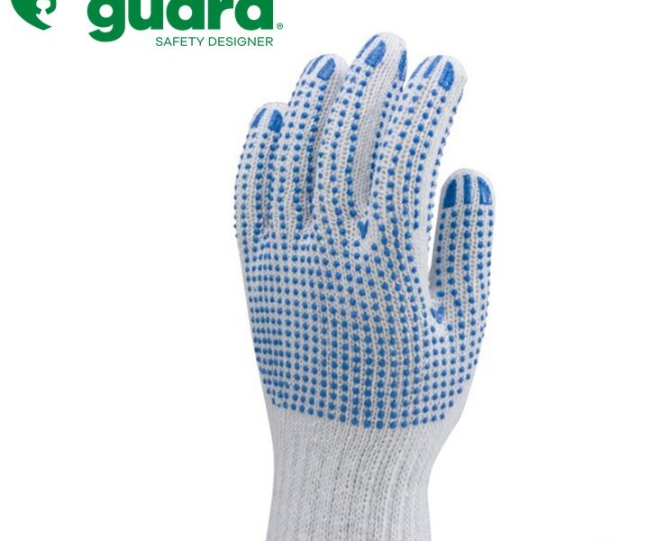GUANTE DE TEJIDO CON PUNTO DE PVC DOBLE PALMA COVERGUARD