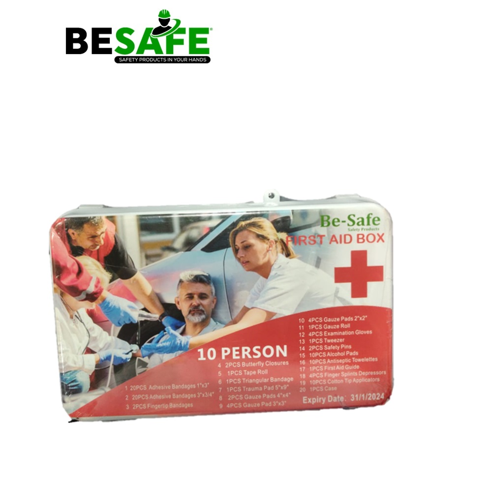 KIT PRIMEROS AUXILIOS BESAFE 10 PERSONAS 17139 – VYM Honduras