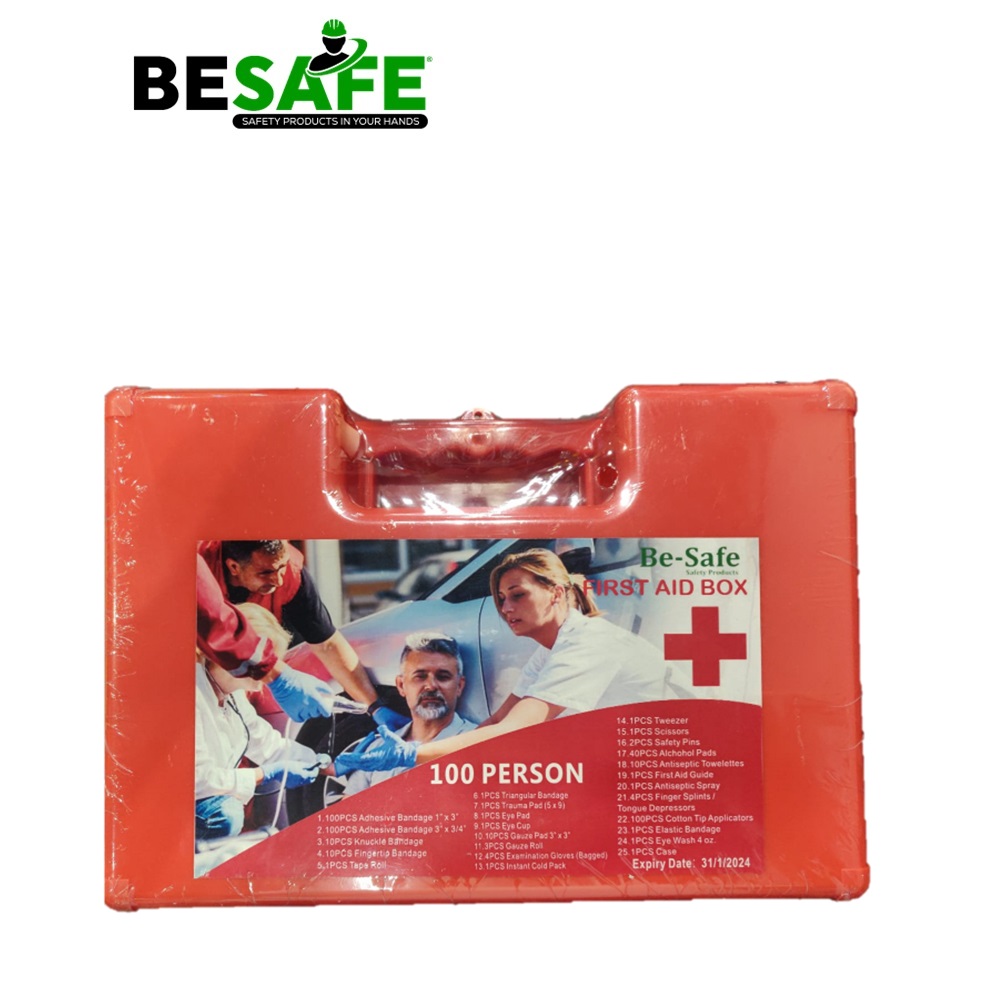 KIT PRIMEROS AUXILIOS BESAFE 100 PERSONAS 17138 – VYM Honduras