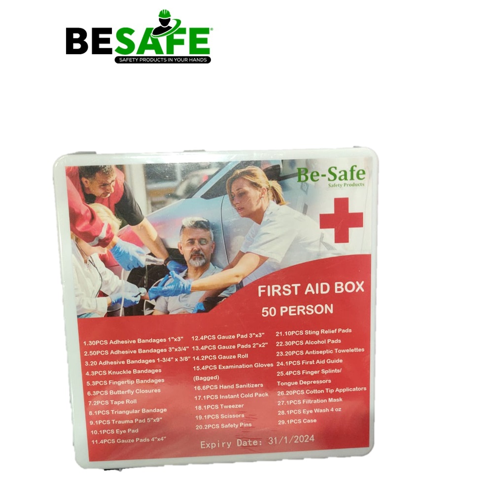 KIT PRIMEROS AUXILIOS BESAFE 50 PERSONAS 17135 – VYM Honduras