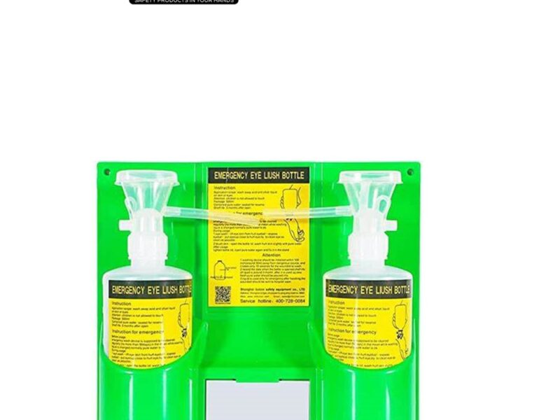 ESTACION DE LAVA OJOS BESAFE DE 2 BOTES SOLUCUION LIQUIDA BTBC1