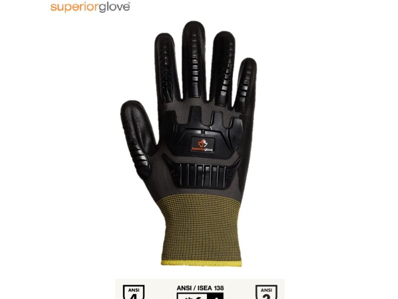 GUANTE SG IMPACT-RESISTANT REC NITRILO